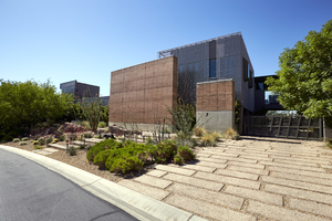 Cavu cusom home exterior in day, Las Vegas, Nevada: digital photograph