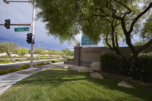 Entrance to The Willows Village at Summerllin , Las Vegas, Nevada: digital photograph