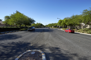 Blue Willow Lane looking south, Las Vegas, Nevada: digital photograph