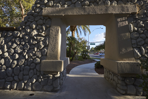 Peccole Ranch walkways, Las Vegas, Nevada: digital photograph