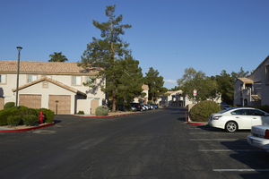 The Sahara West Apartments on South Torrey Pines Drive, Las Vegas, Nevada: digital photograph