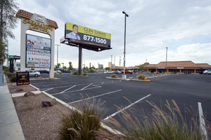 The Sahara West Center on West Sahara Avenue at South Valley View Boulevard looking southeast, Las Vegas, Nevada: digital photograph