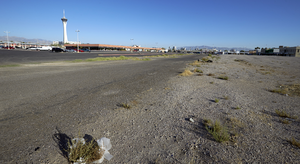 Commercial Center on East Sahara Avenue west of Maryland Parkway, Las Vegas, Nevada: digital photograph
