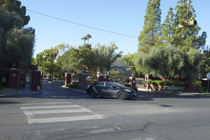 Las Vegas Country Club Estates on East Karen Avenue near East Sahara Avenue west of Maryland Parkway, Las Vegas, Nevada: digital photograph