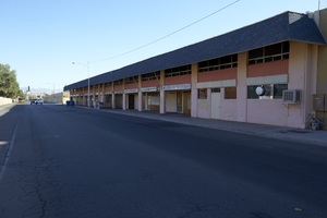 Commercial Center along State Street, looking north, Las Vegas, Nevada: digital photograph