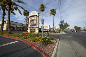 The Sahara Pavilion South on West Sahara Avenue near Decatur Boulevard looking west, Las Vegas, Nevada: digital photograph
