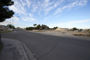 Single family home develpment northwest of East Sahara Avenue and Lamb Boulevard, looking south, Las Vegas, Nevada: digital photograph
