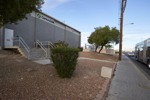Century Link building on East Sahara Avenue and Lamb Boulevard, Las Vegas, Nevada: digital photograph