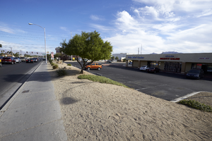 Commercial property on Lamb Boulevard, looking north, Las Vegas, Nevada: digital photograph