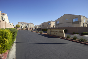 Granite Crest entrance off East Sahara Avenue east of Sloan Lane, Las Vegas, Nevada: digital photograph