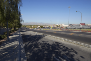 Las Vegas High School track and football field, Las Vegas, Nevada: digital photograph