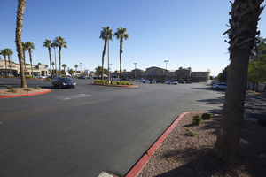 Commercial development on Fort Apache Road south of West Sahara Avenue, looking northeast, Las Vegas, Nevada: digital photograph