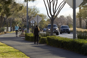Paseo Verde Drive, Henderson, Nevada: digital photograph