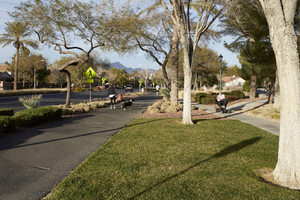Paseo Verde Drive, Henderson, Nevada: digital photograph