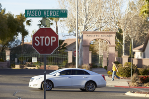 Paseo Verde Drive, Henderson, Nevada: digital photograph