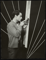 Vassili Sulich clowning around, image 001: photographic print