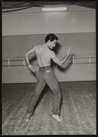 Vassili Sulich clowning around, image 002: photographic print