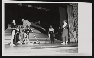 Vassili Sulich teaching a ballet class, image 001: photographic print