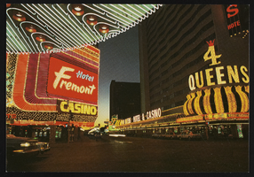 Fremont Hotel and Casino and The Four Queens Hotel and Casino: postcard