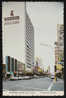 Four Queens Hotel and Casino, image 002: postcard