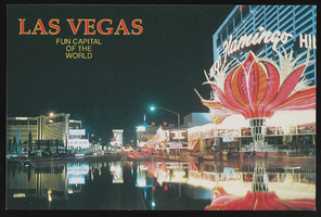 Flamingo Hilton Hotel and Casino, image 002: postcard