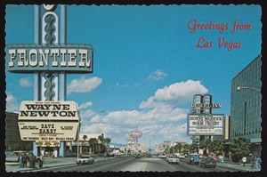 The Las Vegas Strip, image 013: postcard