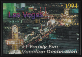 The Las Vegas Strip, image 015: postcard
