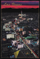 The Las Vegas Strip, image 019: postcard