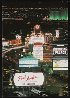 The Las Vegas Strip, image 024: postcard