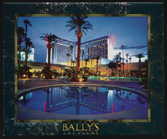 Bally's Hotel and Casino, image 012: postcard