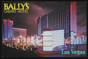 Bally's Hotel and Casino, image 015: postcard