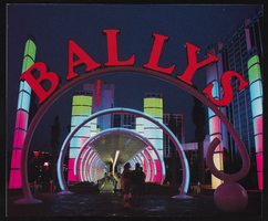 Bally's Hotel and Casino, image 016: postcard