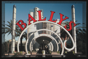 Bally's Hotel and Casino, image 019: postcard