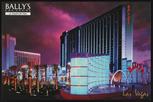 Bally's Hotel and Casino, image 020: postcard