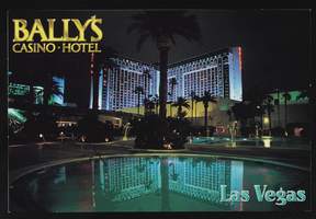Bally's Hotel and Casino, image 021: postcard
