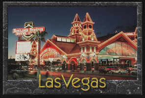 Boulder Station Hotel and Casino, image 002: postcard