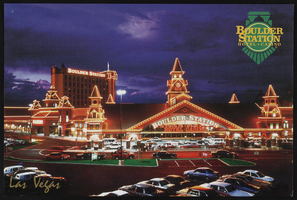 Boulder Station Hotel and Casino, image 007: postcard