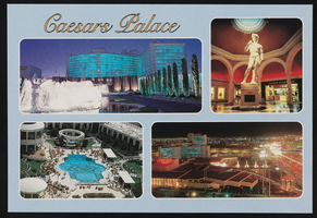 Caesars Palace Hotel and Casino, image 011: postcard