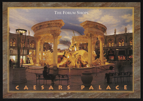 The Forum Shops at Caesars Palace, image 001: postcard