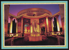 The World of Caesar entrance to Caesars Palace: postcard