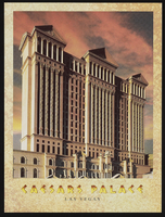 Caesars Palace Hotel and Casino, image 042: postcard