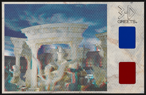 The Forum Shops at Caesars Palace, image 010: postcard