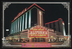 California Hotel and Casino, image 004: postcard