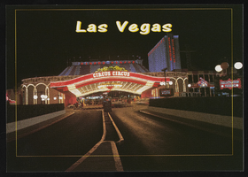 Circus Circus Hotel and Casino, image 011: postcard