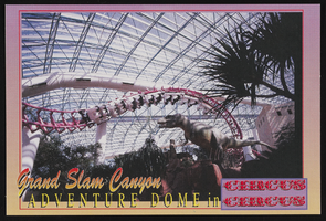 Circus Circus Grand Slam Canyon Adventure Dome, image 001: postcard