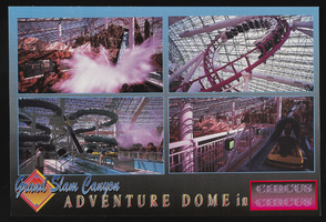 Circus Circus Grand Slam Canyon Adventure Dome, image 002: postcard