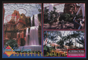 Circus Circus Grand Slam Canyon Adventure Dome, image 003: postcard