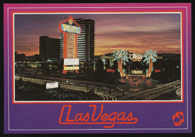 Dunes Hotel and Oasis Casino, image 003: postcard