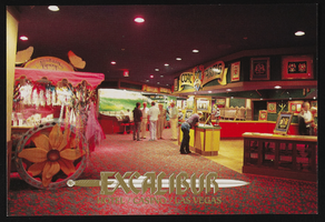 Excalibur Hotel and Casino, image 012: postcard