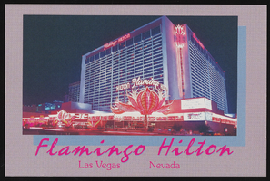 Flamingo Hilton Hotel and Casino, image 013: postcard